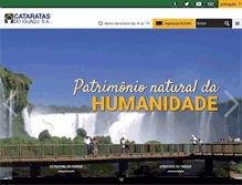 Tablet Screenshot of cataratasdoiguacu.com.br